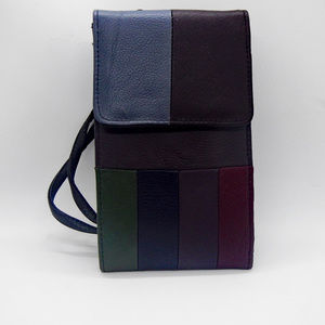 Vintage 1990's  Faux Leather Crossbody Purse